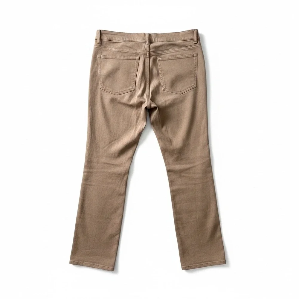 H&M Divided Womens 12 Taupe Bootcut Jeans Mid Rise Stretch Cotton Casual